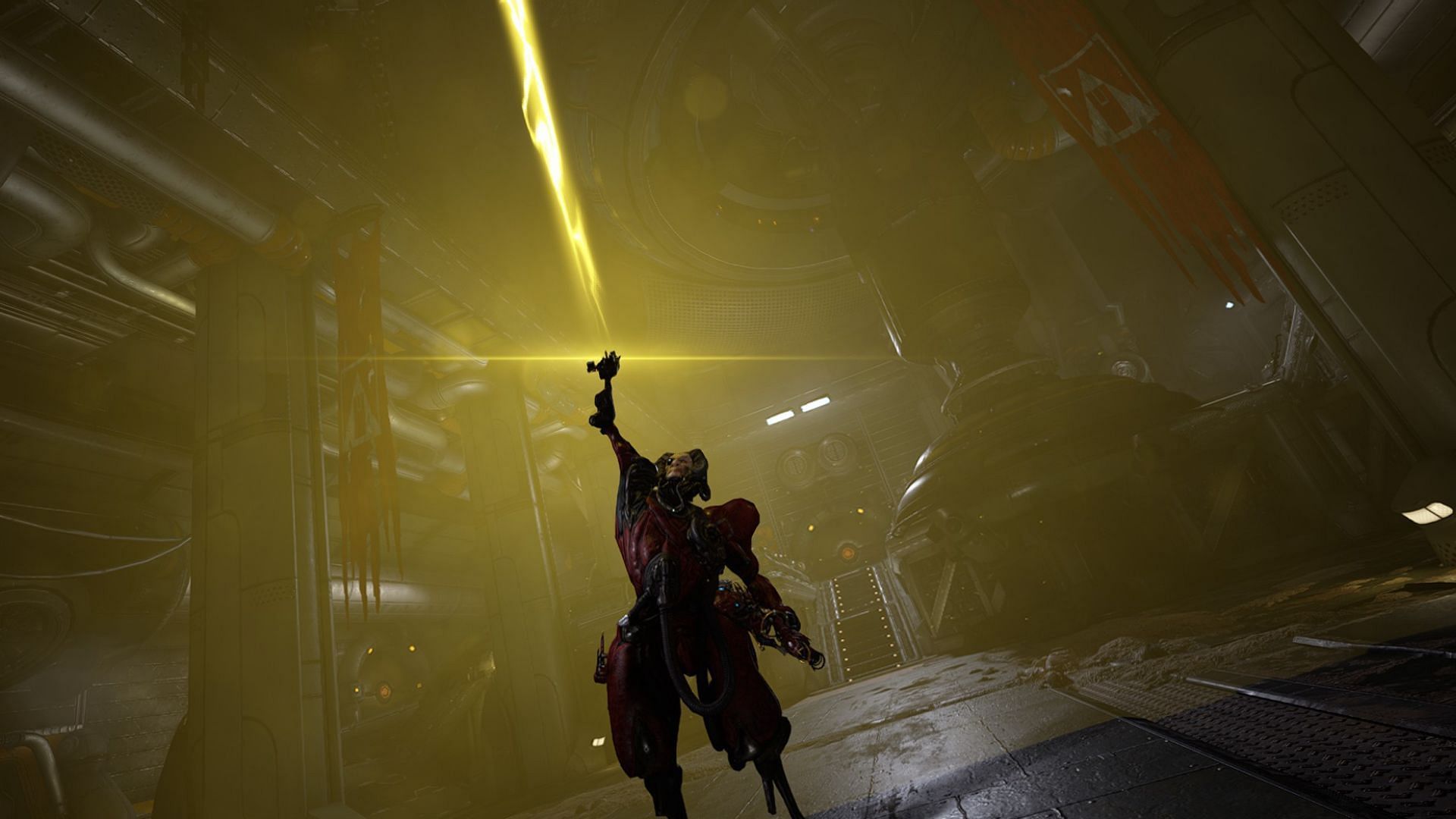 Janus Captain Vor using Janus Key (Image via Digital Extremes)
